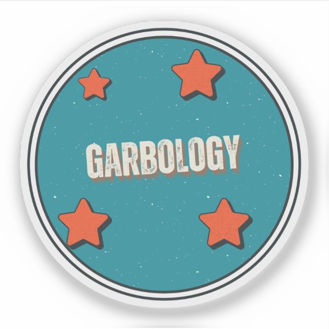 Sticker Garbologie (Devant)