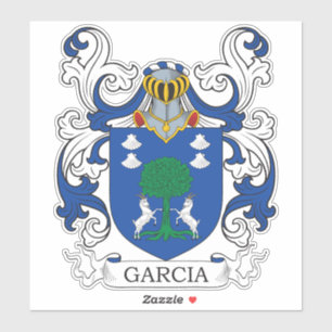 Sticker Garcia Family Crest