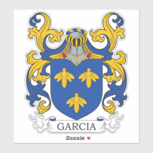 Sticker Garcia Family Crest