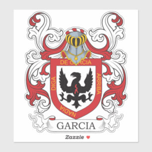Sticker Garcia Family Crest
