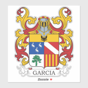 Sticker Garcia Family Crest