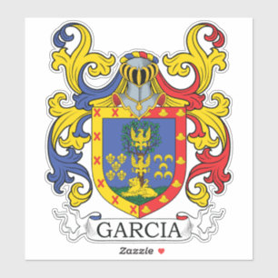 Sticker Garcia Family Crest