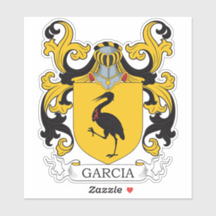 Sticker Garcia Family Crest