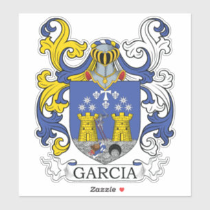 Sticker Garcia Family Crest