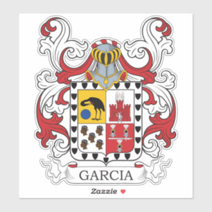 Sticker Garcia Family Crest