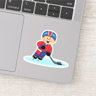 Sticker Garçon de hockey JollyKins