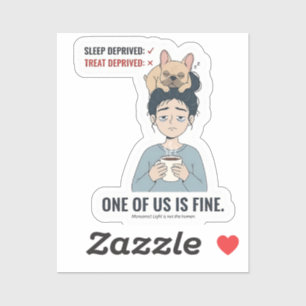 Sticker garde d'alerté.