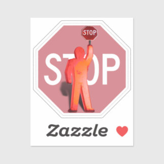 Sticker Garde-passage scolaire
