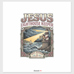 Sticker Garde-phare Jésus Garde-phare Jésus Ch