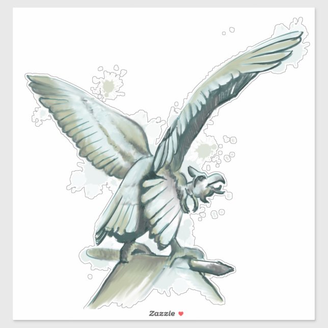 Sticker Gargoyle (Feuille)