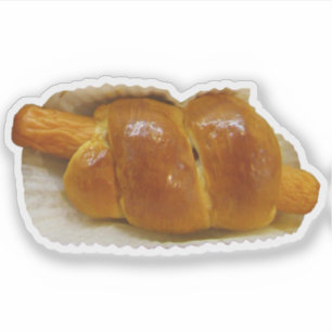 Sticker Gâteau de chien chaud ... Restauration asiatique