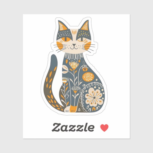 Sticker Gatita mexicaine, (Feuille)