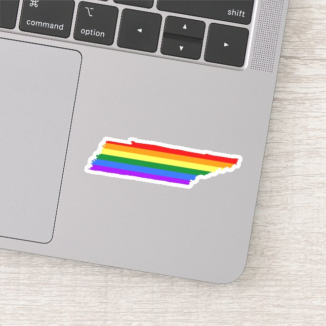 Sticker Gay pride du Tennessee (Détail)