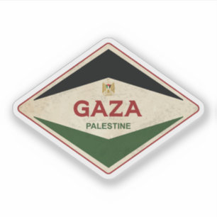 Sticker Gaza Palestine Vintage