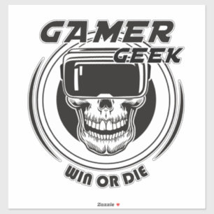 Sticker Geek gamer