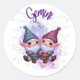 Sticker Gemini Gnomoscope
