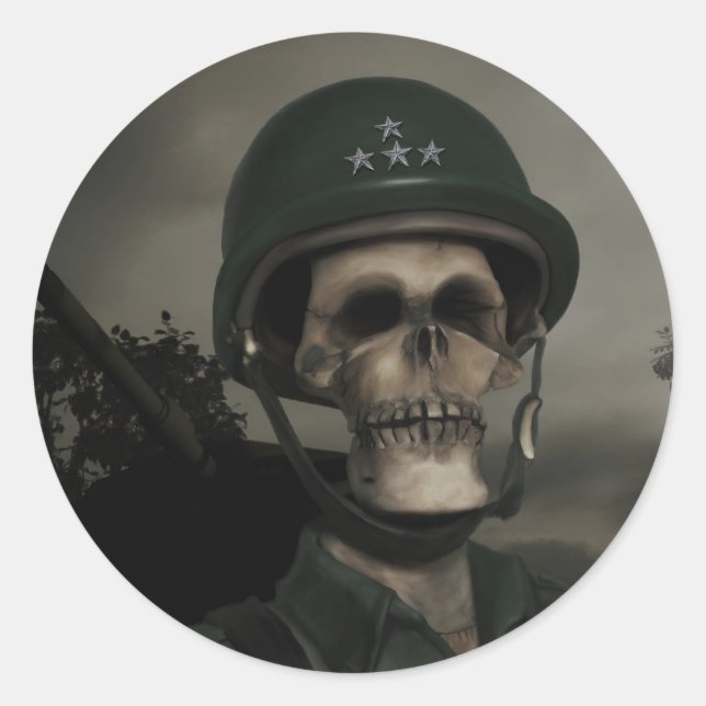 Sticker général pour la mort (Devant)