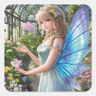 Sticker générée par Garden Fairy AI