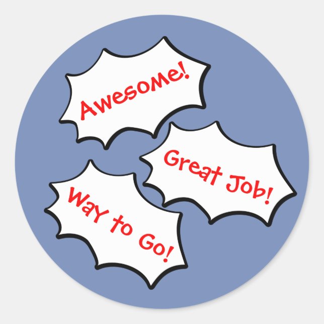 Sticker génial (Devant)