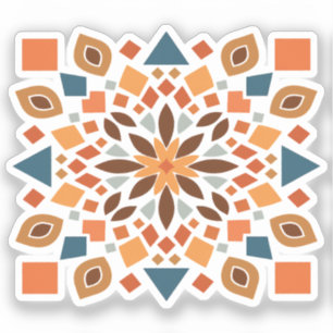 Sticker Geometric Harmony