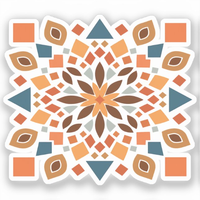 Sticker Geometric Harmony (Recto)