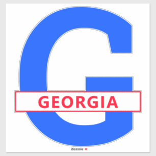 Sticker Géorgie