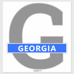 Sticker Géorgie