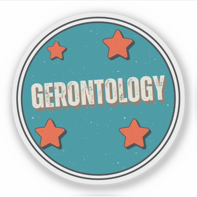Sticker Gérontologie (Devant)