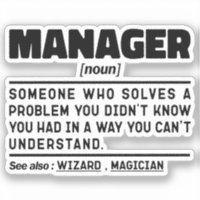 Gestionnaire Noun Directeur général Appréciation D