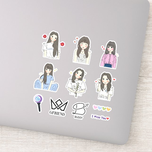 Sticker Gfriend (Kpop) (Détail)