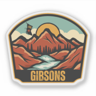 Sticker Gibsons, Colombie-Britannique