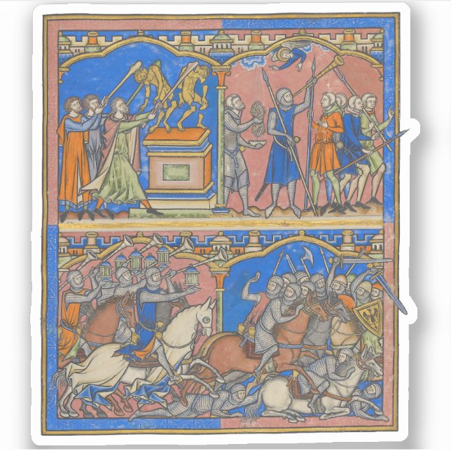 Sticker Gideon's Valiant Three Hundred The Crusader Bible (Devant)