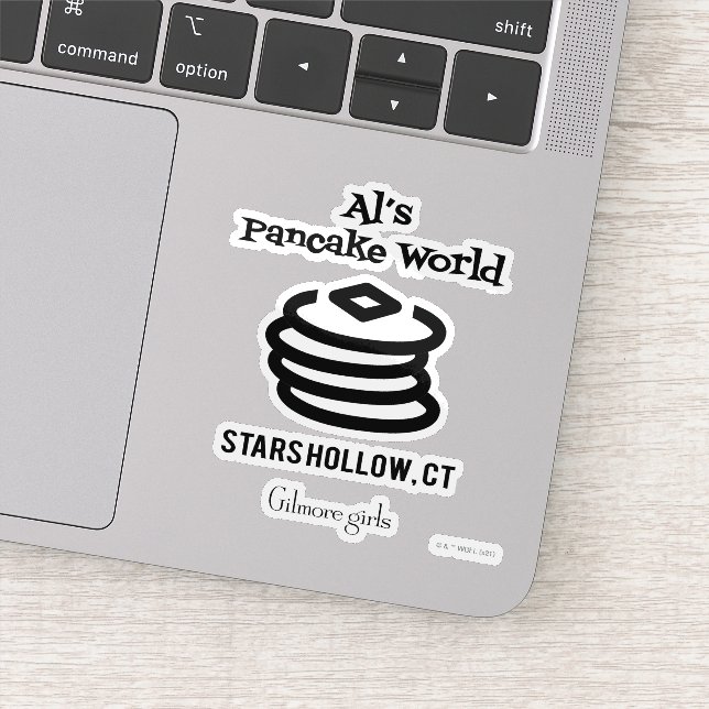 Sticker Gilmore Girls | Logo d'Al's Pancake World (Détail)