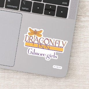 Sticker Gilmore Girls   Logo de Dragonfly Inn