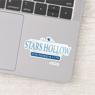 Sticker Gilmore Girls   Logo Hollow Stars