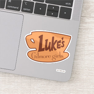 Sticker Gilmore Girls   Logo Luke's Diner