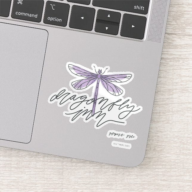 Sticker Gilmore Girls | Script Dragonfly Inn (Détail)