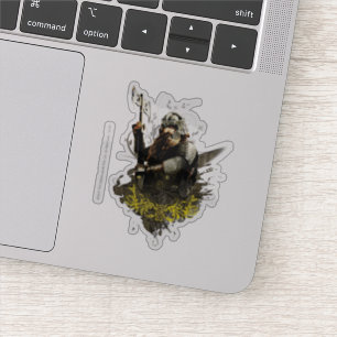 Sticker GIMLI™ With Ax Collage