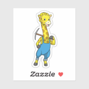 Sticker Giraffe de Miner