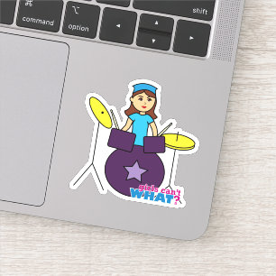 Sticker Girls Can't WHAT ? ColorizeME Custom