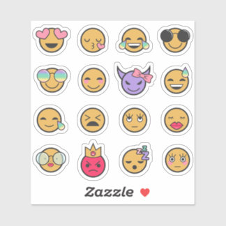 Sticker Girly Cute Emojis