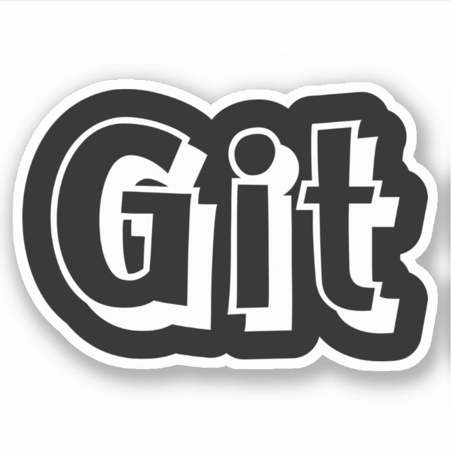 Sticker Git (Devant)