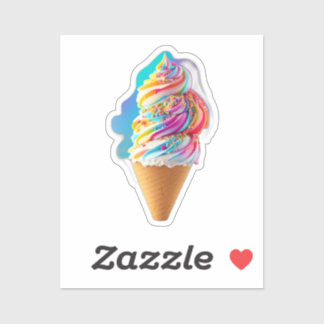 Sticker glace douce