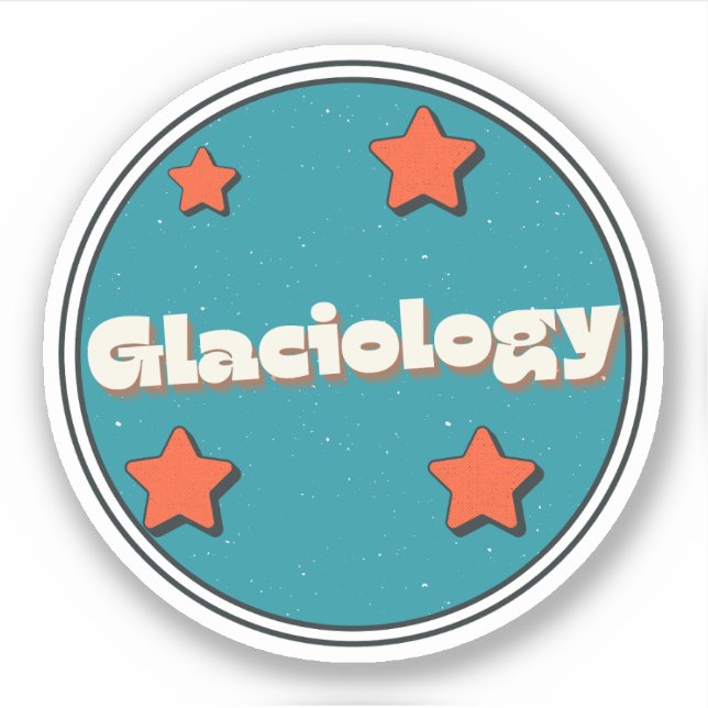 Sticker Glaciologie (Devant)