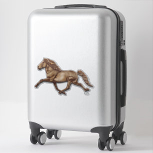 Sticker Gletta chez le Cheval islandais de bronze