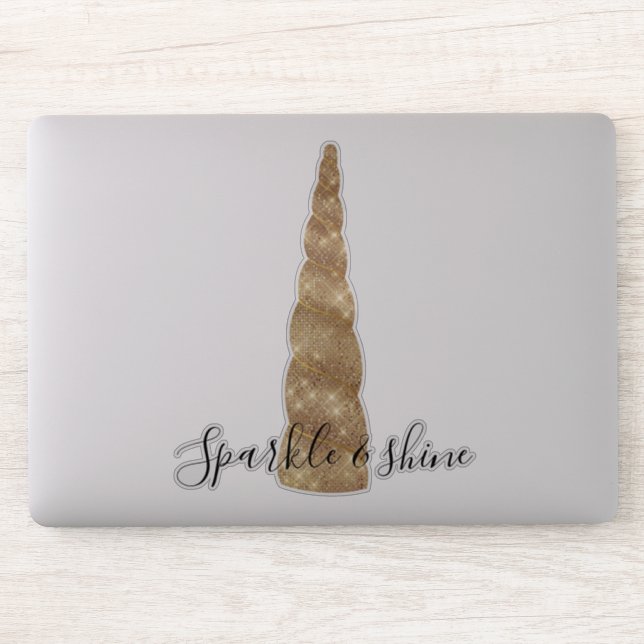 Sticker Glitz Or Unicorn Sparkle (Ordinateur)