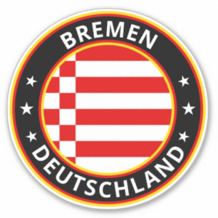 Sticker Global Traveler - Bremen, Deutschland (Modifier) B
