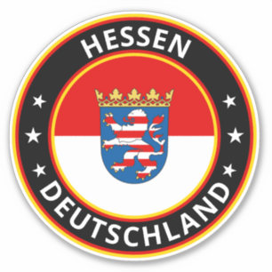 Sticker Global Traveler - Hessen, Deutschland (Modifier)