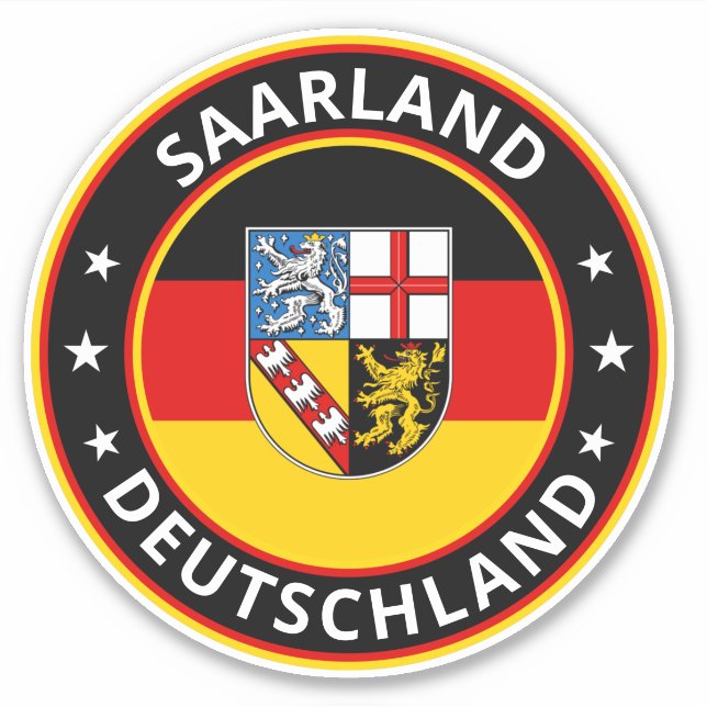 Sticker Global Traveler - Sarre, Deutschland (Modifier) (Devant)