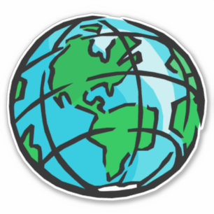 Sticker Globe